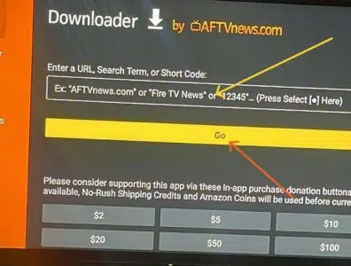 poner link en downloader